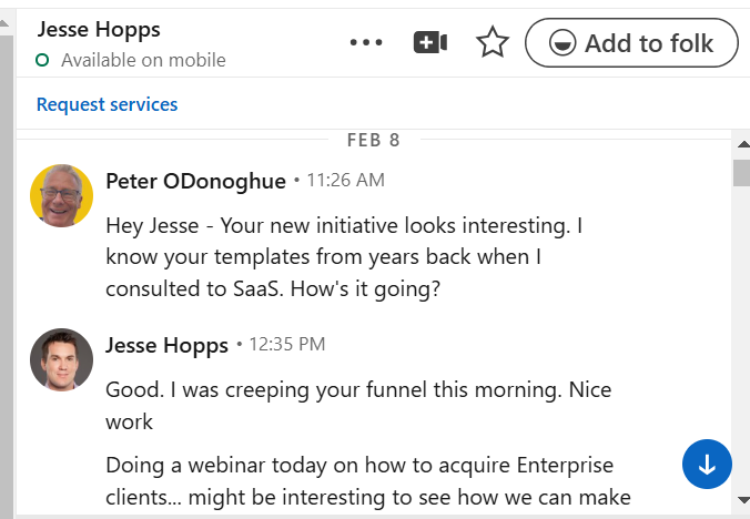 The Power of Interesting: How One LinkedIn Scroll Led to an $18K Project